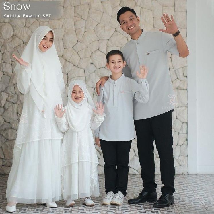 Tidak Diragukan.. Ready KALILA FAMILY SET by Zayra Hijab