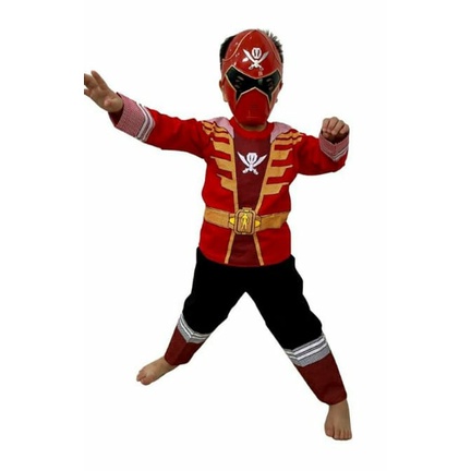 Power rangers kostum Gratis topeng samurai power rangers merah