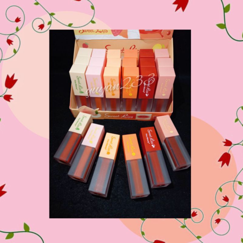 PROMO PER6PCS!!!LIP GLOSS KISS BEAUTY 70033/70256