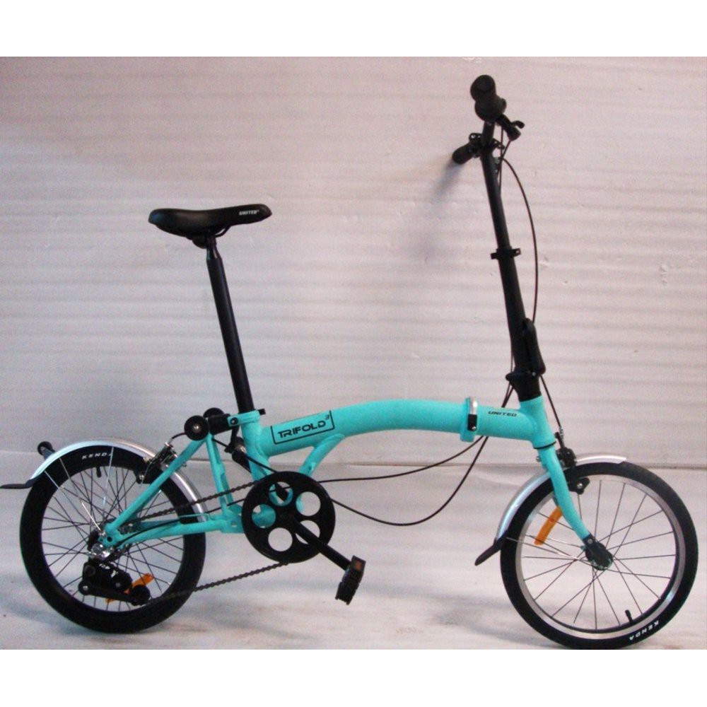  Sepeda  Lipat  16 inch United Trifold 3 speed  Tosca 