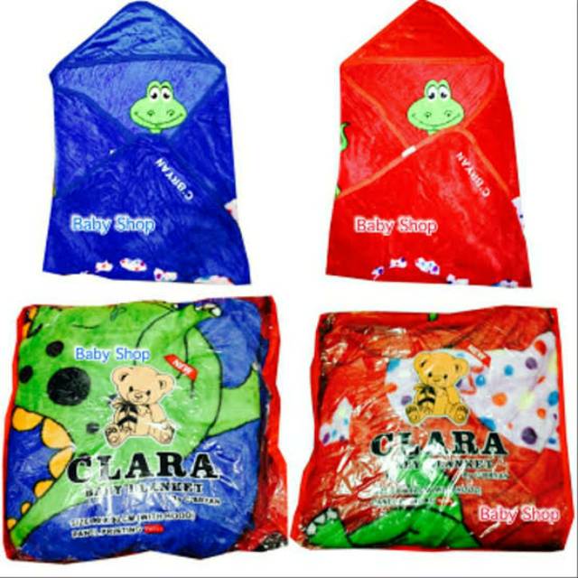 Selimut Bayi Bulu Clara Ukuran 90 x 90 Selimut Bayi Clara