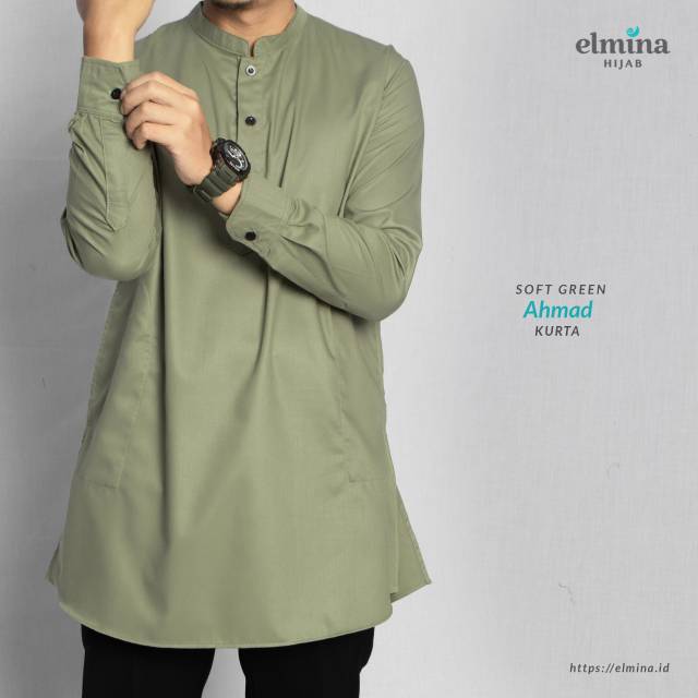 BAJU KOKO/KEMEJA PRIA/KURTA AHMAD BY ELMINA HIJAB