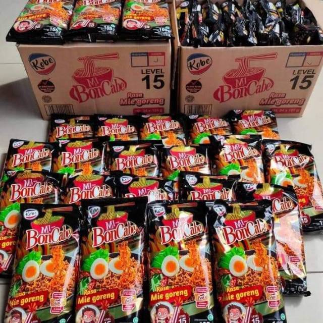

Mie boncabe bon cabe karton isi 24