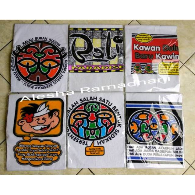 Kaos Krisna Bali Oblong Bukan Kaos Joger Bali Shopee 