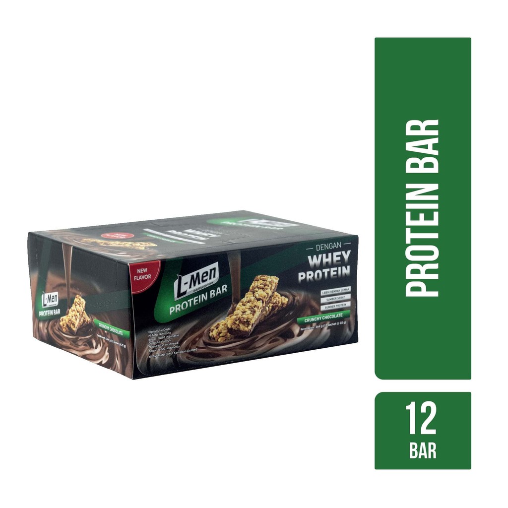 

PROMO L-MEN BAR CRUNCHY CHOCOLATE (12 SCH) TERMURAH
