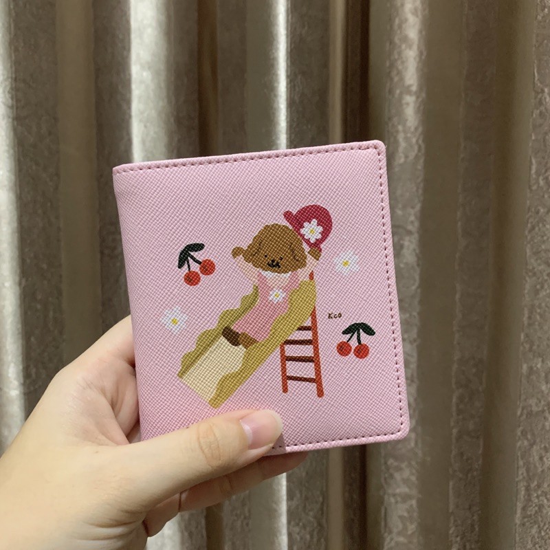 Kellys.co Wallet - Poodle on Slide (Kellysandco, Kellys & Co)