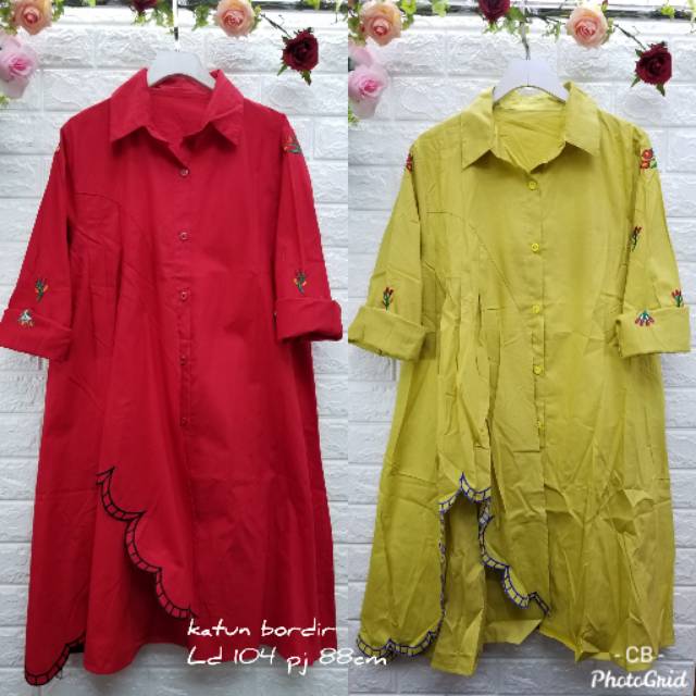 Katun tunik bordir