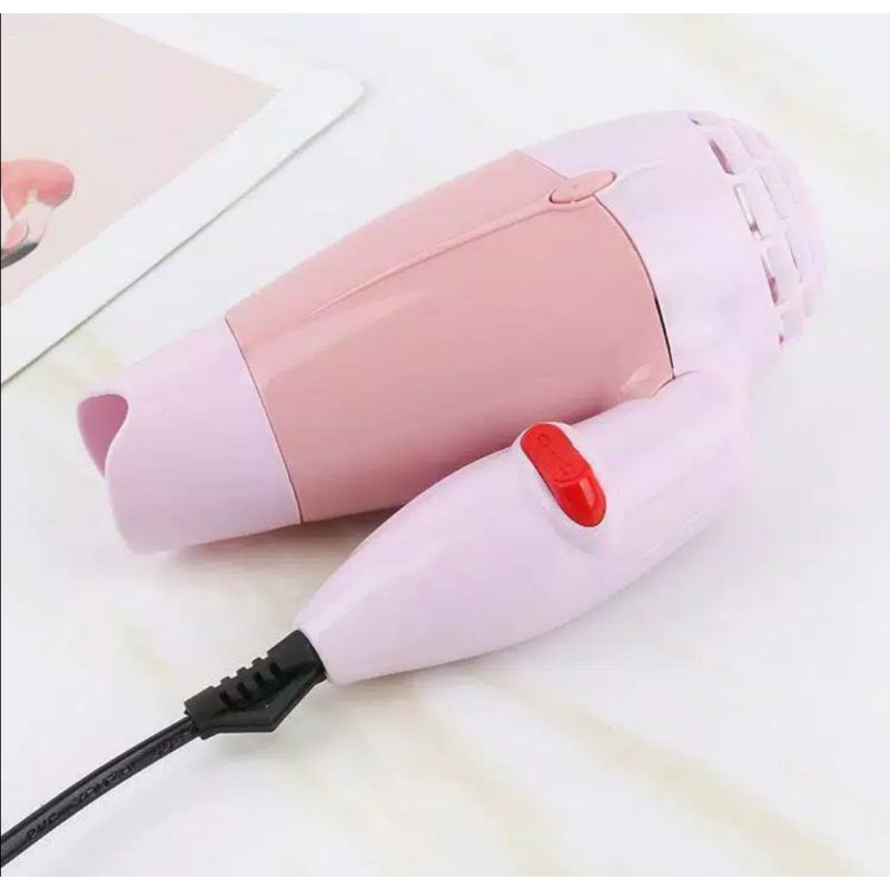 Hair dryer lipat alat pengering rambut portable