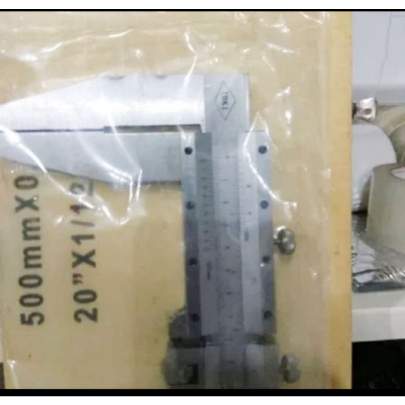 (KC_S)sigmat varnier caliper Jangka Sorong 20 inch merk TOKI 0-500