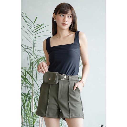 CELANA PENDEK SHORT PANTS BAHAN SUEDE