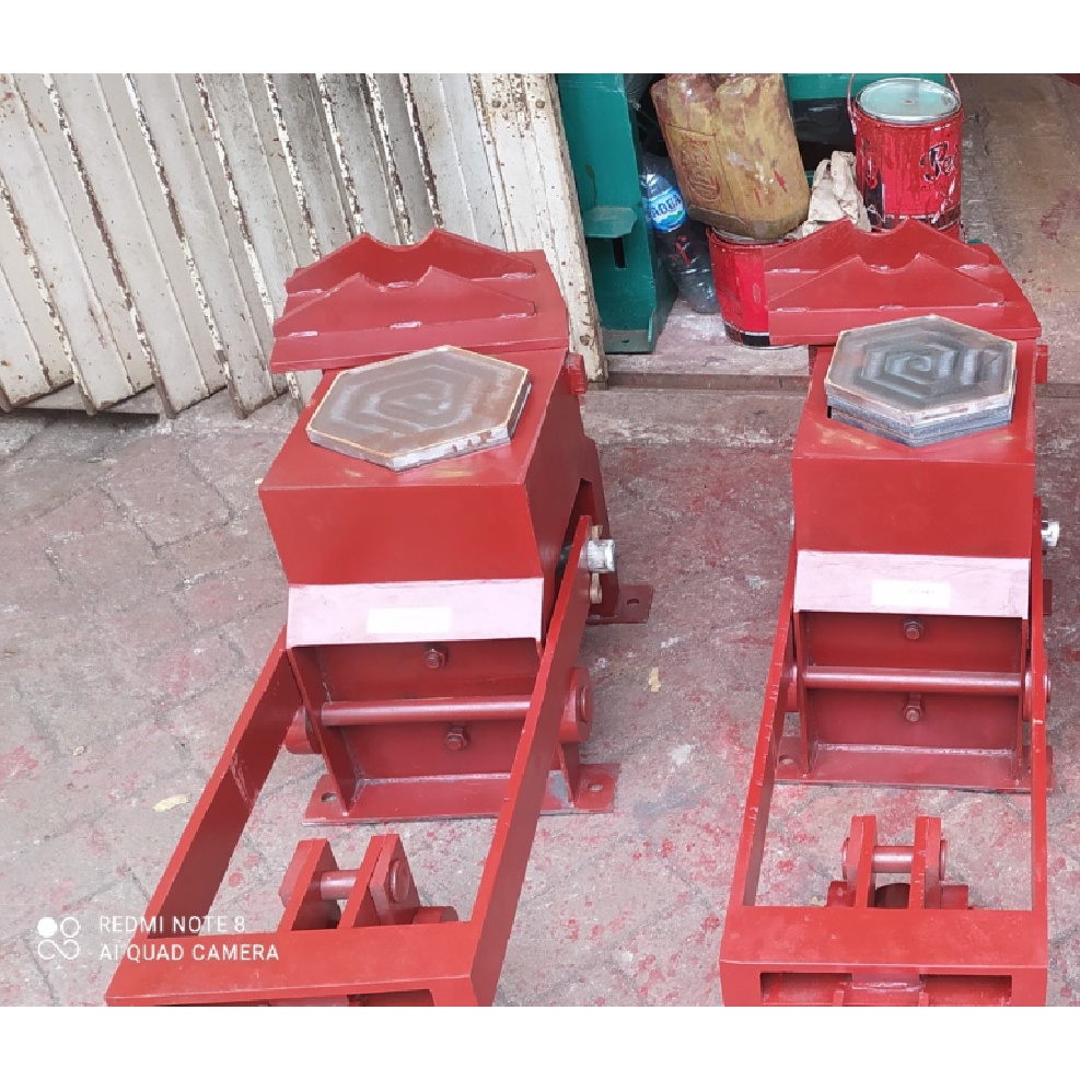 Mal paving segi enam besar manual genjot / mal paving Handpress Rajawali