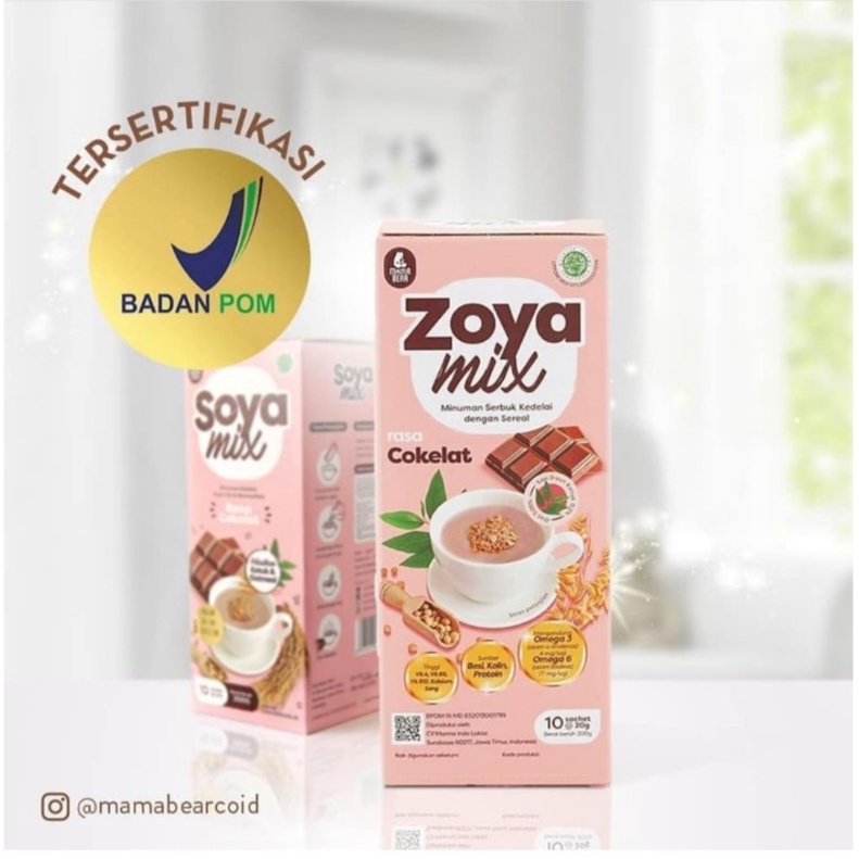 Mamabear Zoya mix Coklat 200 gr / Pelancar Asi MAMA BEAR