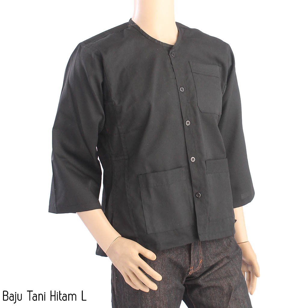 Baju Tani Tradisional Grosir Baju Warok Baju Jadul Hitam L