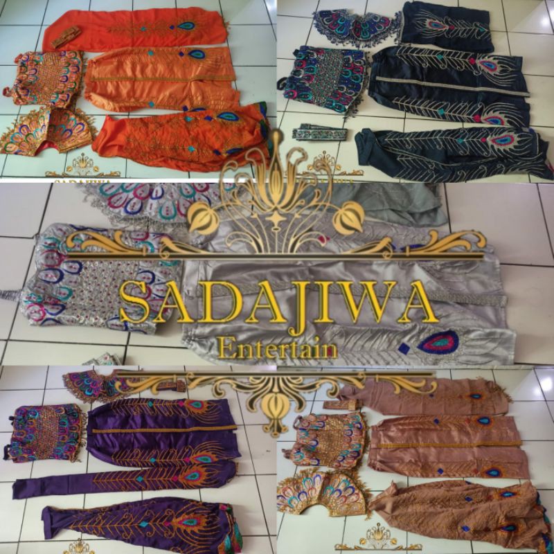 Kostum Tari Merak Tanpa Aksesoris Kepala