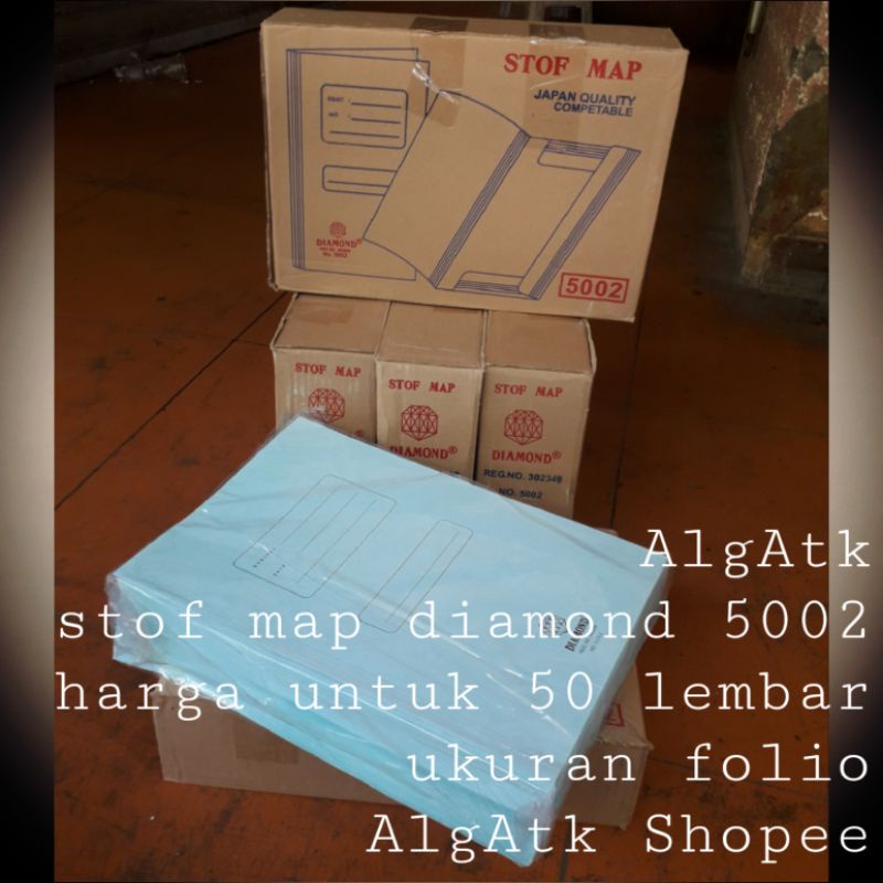 

stof map folio diamond 5002 harga untuk 50 lembar