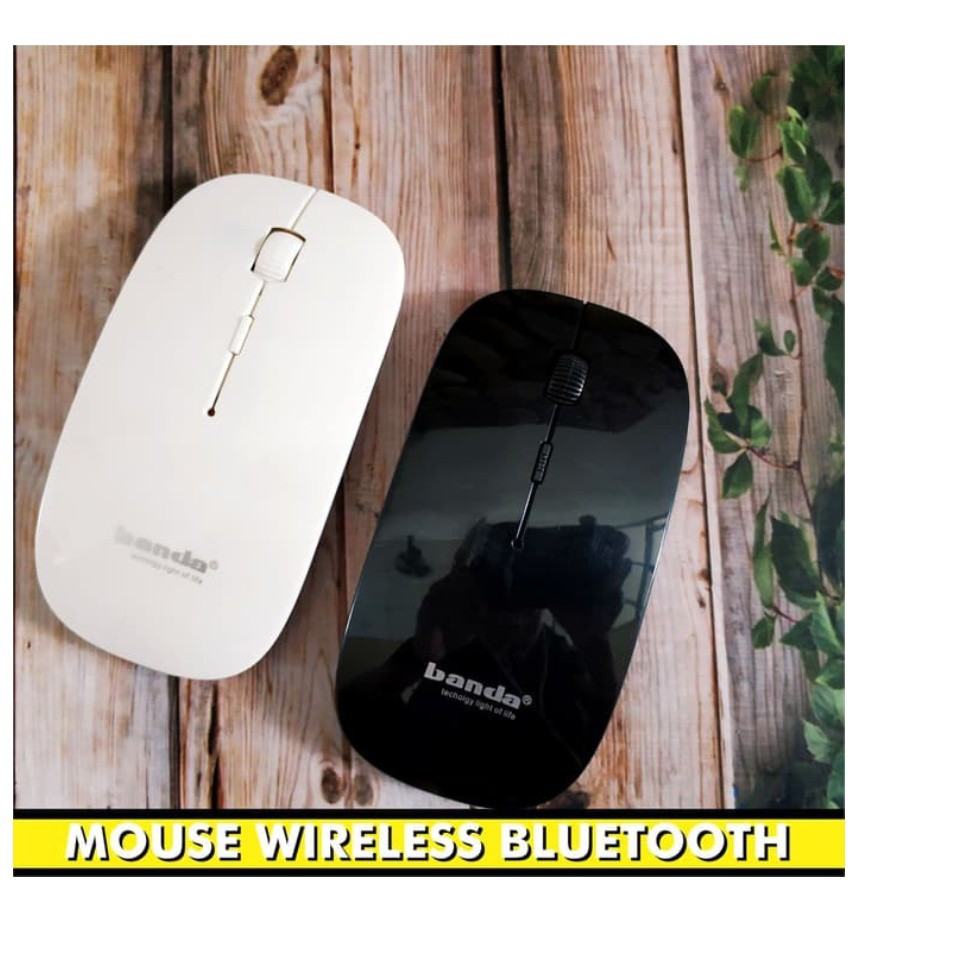 AP01 Mouse Wireless Banda Mouse tanpa Kabel - Random Color