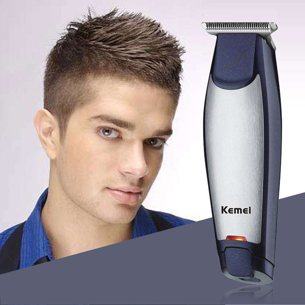 Kemei Trimmer Alat Cukur Rambut KM-5021 Cordless Clipper Pencukur Kumis Jenggot Cas