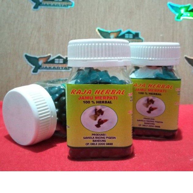 jamu giring raja herbal isi 250 butir khusus burung dara merpati lomba kolong pos balap tomprang