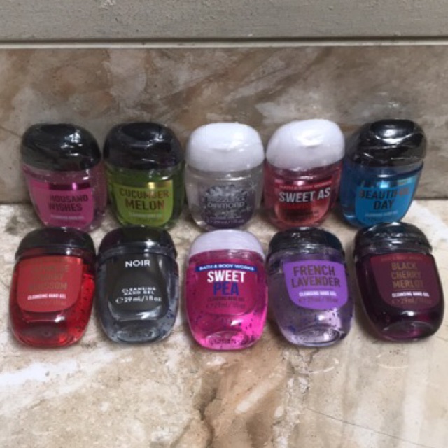 Bath And Body Works Hand Sanitizer / BBW Pocketbac Hand