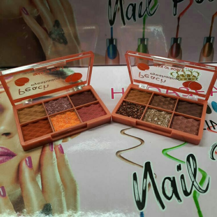 EYESHADOW IMAN OF NOBLE PEACH 6 WARNA