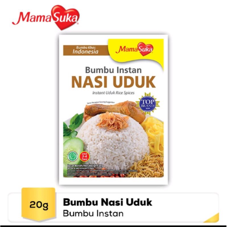 

Bumbu instan nasi uduk 1 pack isi 2 renceng