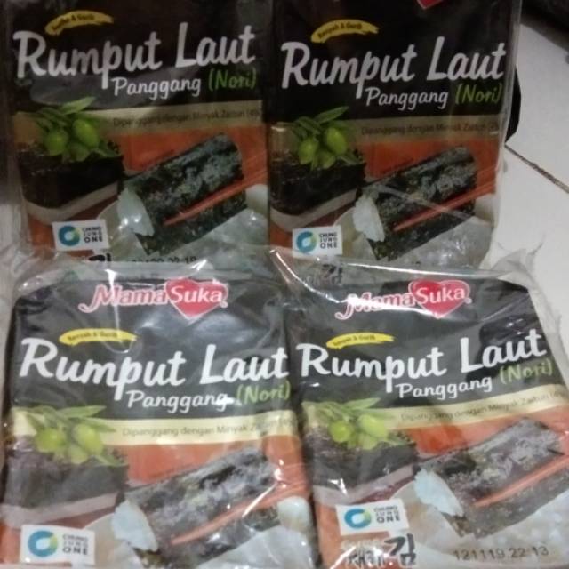 

Rumput laut atau Nori crispy