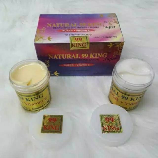 Cream Natural 99 King pelangi ecer