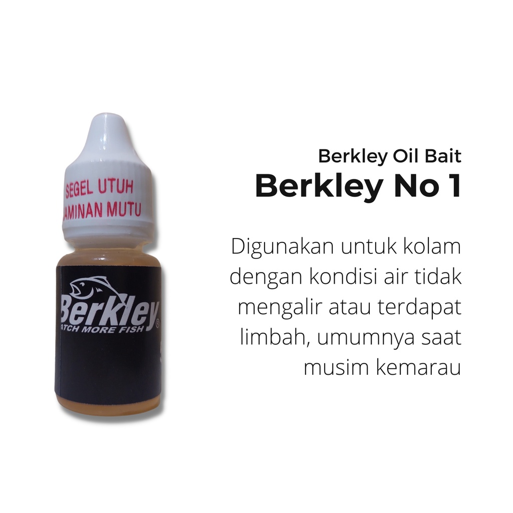 Essen Ikan Mas Berkley Oil Bait No 1 - Untuk Kolam Berlimbah dan Musim Kemarau