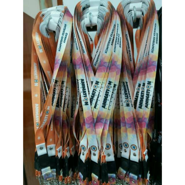 

Tali id murah / tali lanyard murah 2 sisi