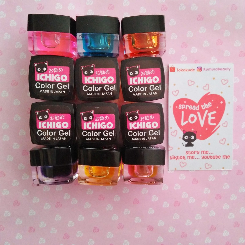 ICHIGO UV GEL 8ML  SET