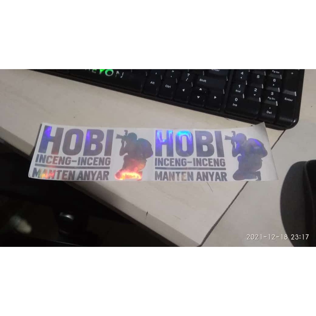

Sticker Hologram Cutting