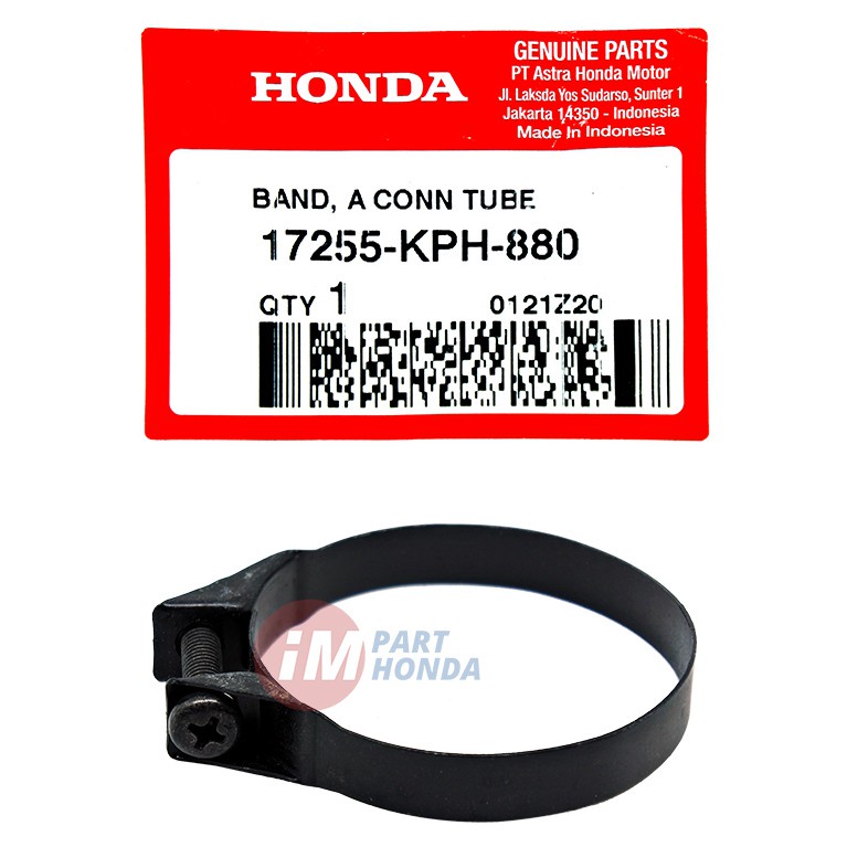 17255-KPH-880 Band Connect Tube - Klem Karet Filter Karisma Supra X 125 Kirana