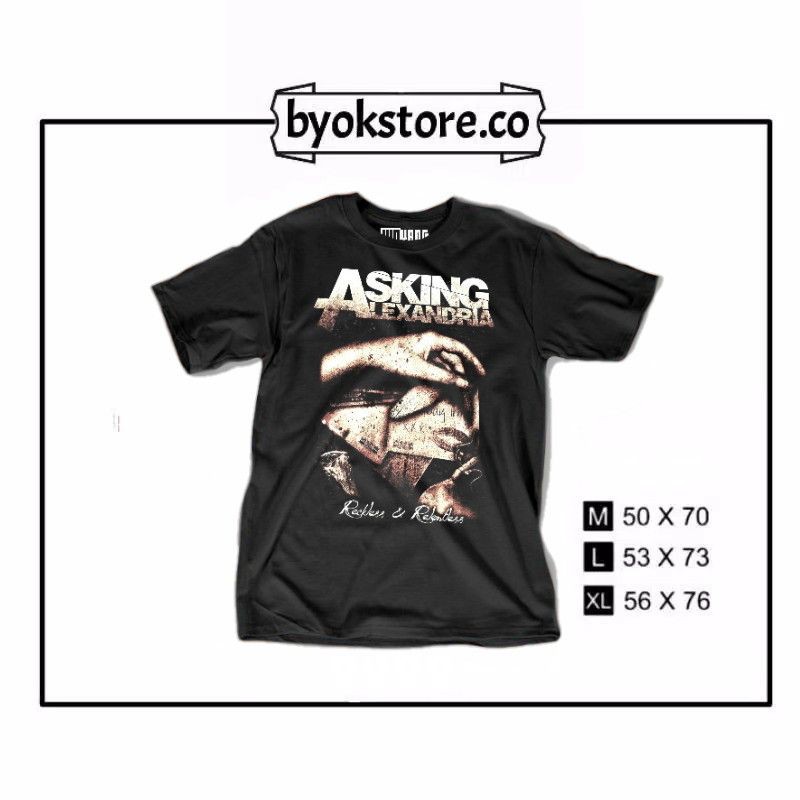 Byokstore T-shirt Asking Alexandria