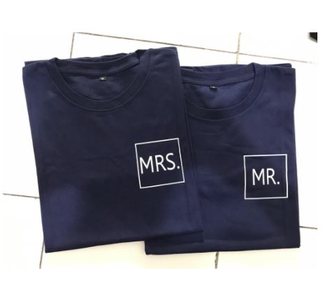 kaos couple / baju pasangan / kaos kompak / baju couple SoulMate YM 2pcs