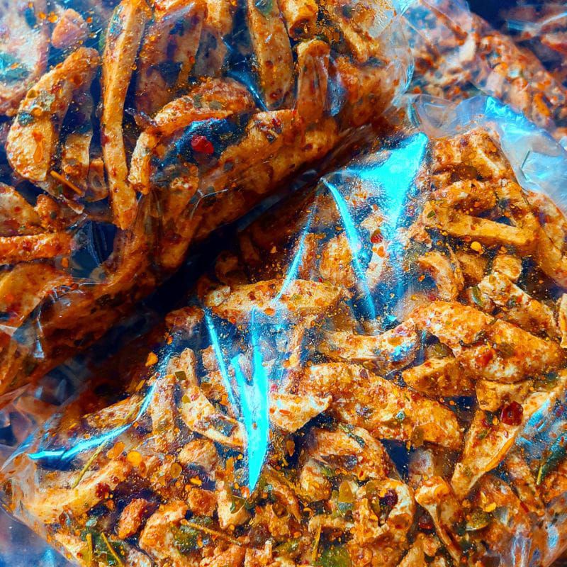 BASRENG VIRAL PEDAS ||BAKSO GORENG PEDAN DAUN JERUK-2