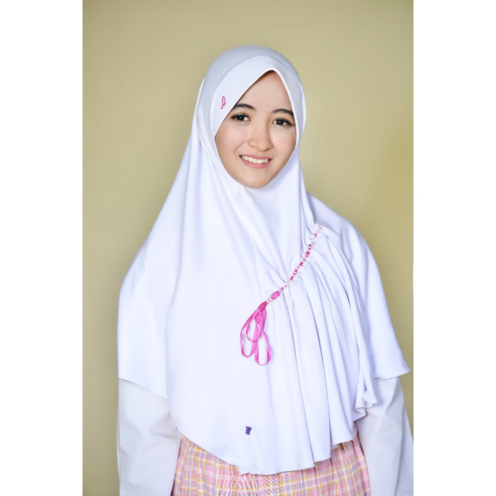 Kerudung Rabbani Amira Dusty Pink Size M ORI Shopee Indonesia