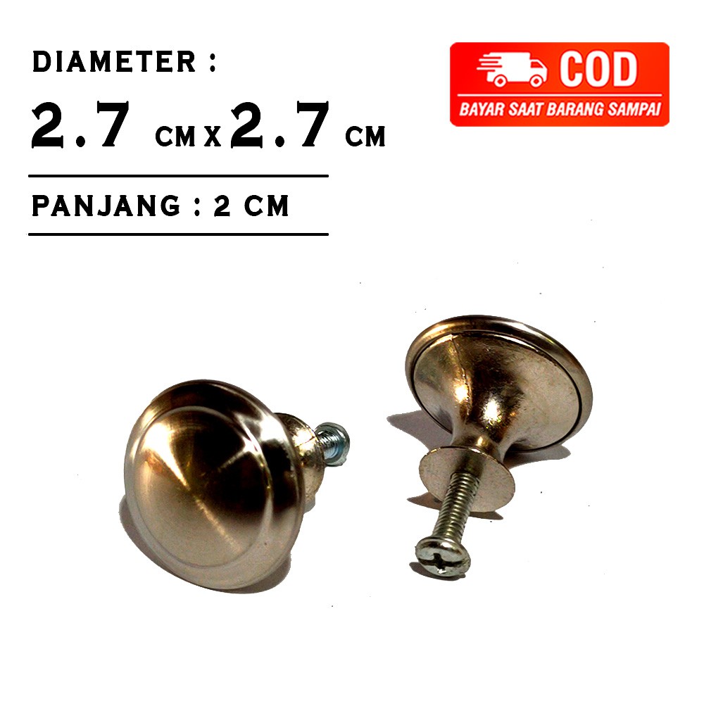 HANDLE TARIKAN LACI LEMARI WARNA CHROME