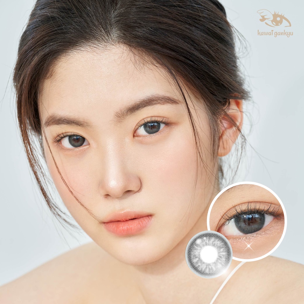 KawaiGankyu Softlens - Voxie Miranda Gray (1botol)