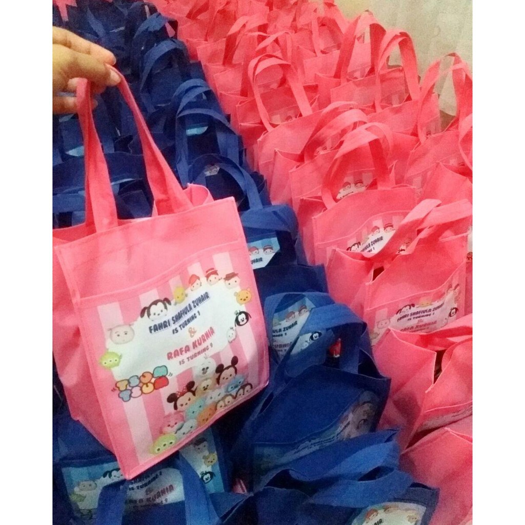 

Tas Ultah Anak Gambar Tsum Tsum / Goodiebag Ultah Tsum Tsum