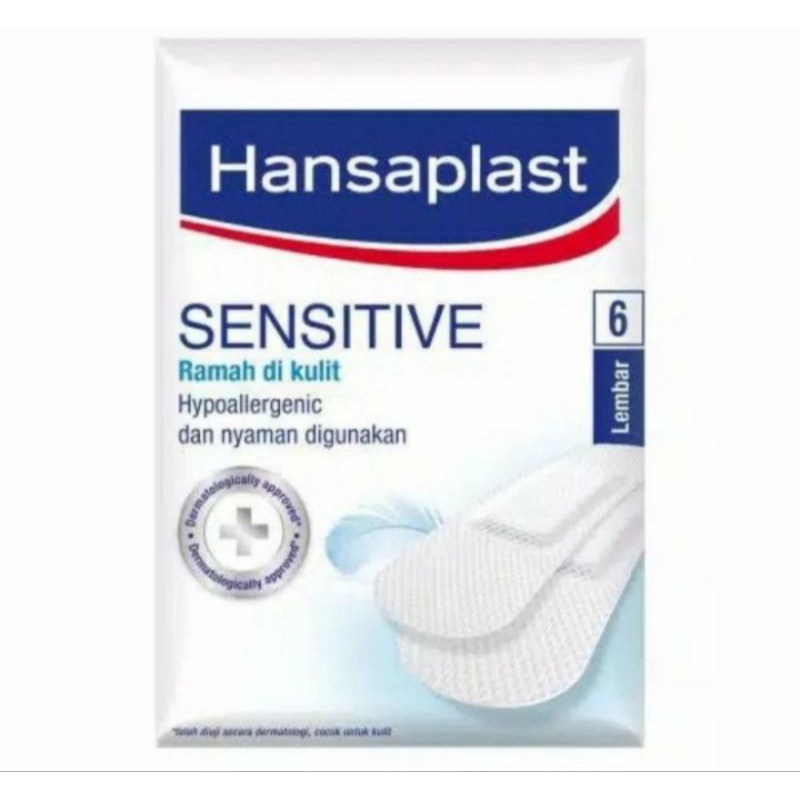 Hansaplast Sensitive isi 6 Lembar