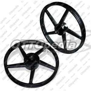 VELG Racing Supra PSW palang 5 miring hitam