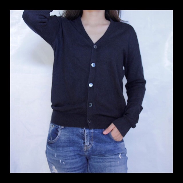 Cardigan uniqlo murah