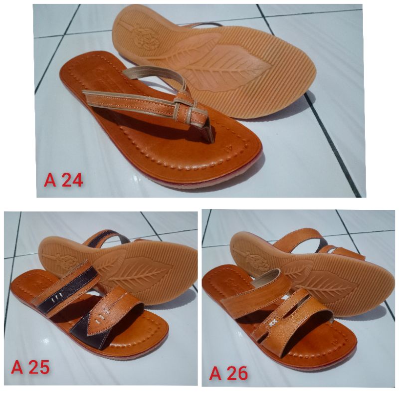 Sandal Kulit Wanita Asli Produk Magetan