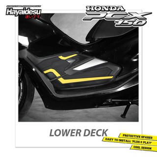 Hayaidesu PCX Body Protector Lower Deck Cover Shopee 