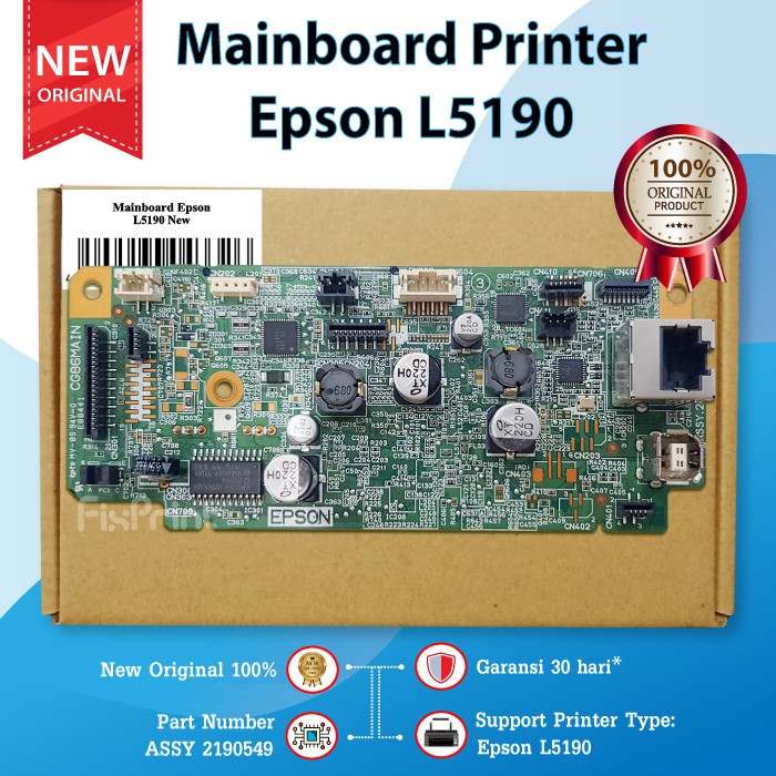 Mainboard Printer Epson L5190 Motherboard L 5190 Board L5190 Original FPJNew332