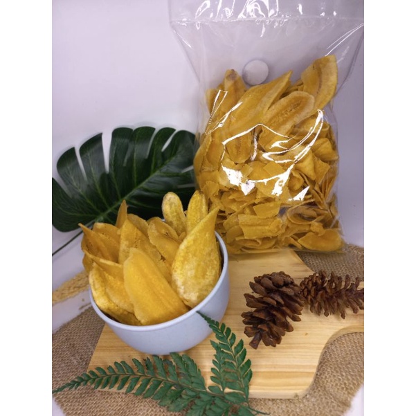 

Keripik Pisang Seriping Sriping Pisang Renyah Khas Kebumen 100% Original 200 gram