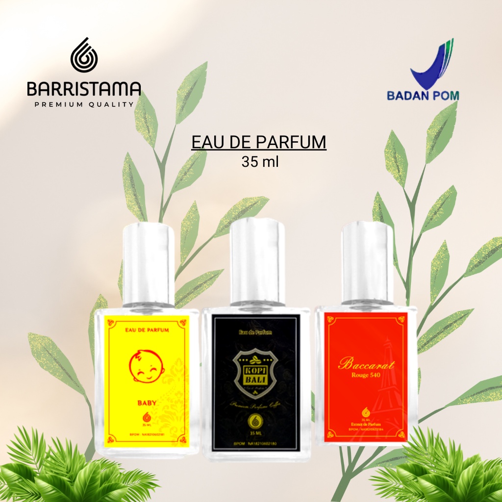 Parfume BABY, KOPI BALI dan BACCARAT-Premium Quality-Parfume Aroma Terbaik  by Barristama - Terdaftar BPOM - Parfume Wanita dan Pria