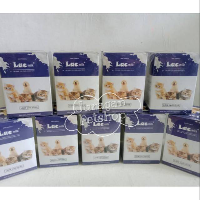 LAC MILK KOTAK | Susu Kucing | Nutrisi/Vitamin Anak Kucing | Lac Milk 1 BOx