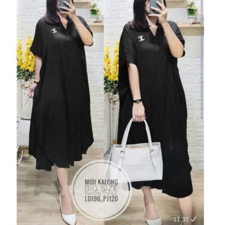 MIDI KALONG HOME DRESS RAYON POLOS