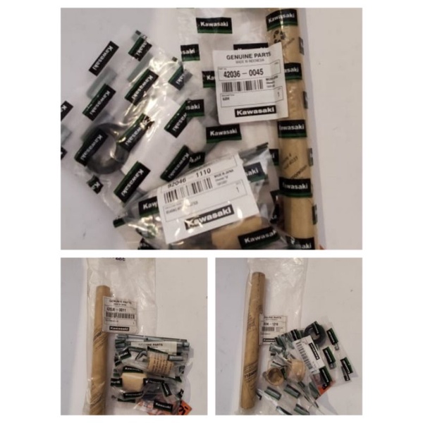 Bosh Fork Arm KLX / NINJA 150 250 Kawasaki KGP Bos Boss Pivot Lengan Ayun ConRod Dudukan Swing Karet